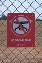 No Drone Zone USA Federal Aviation Administration FAA Sign
