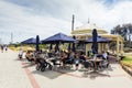 Point Ormond Cafe on the Elwood Beach foreshore in Melbourne.