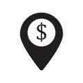Point of payment icon. dollar sign design vector illustration.