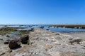 Point Penmarch coast in Brittany, France Royalty Free Stock Photo