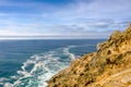 Point Reyes Lighthouse at Pacific coast, built in 1870 Royalty Free Stock Photo