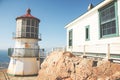 Point Reyes Lighthouse Royalty Free Stock Photo