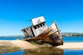 Point Reyes shipwreck, an abandoned boat