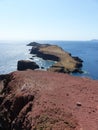 Point of Saint Lawrence in the island of Madeira in Portugal. Royalty Free Stock Photo