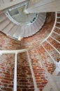 POINT SUR LIGHTHOUSE STAIRCASE Royalty Free Stock Photo