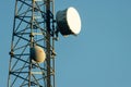 Point to point antenna drum on wireless tower