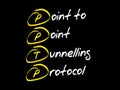 Point to Point Tunnelling Protocol Royalty Free Stock Photo