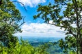 The point of view of the mountains at Pha Sut Pen Din.