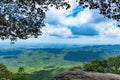 The point of view of the mountains at Pha Sut Pen Din.