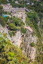 The view from observation deck Belvedere Punta Cannone in Capri, Italy Royalty Free Stock Photo