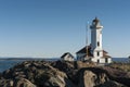 Point Wilson Lighthouse Royalty Free Stock Photo