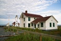 Point Wilson Lighthouse Puget Sound Fort Wordon Royalty Free Stock Photo