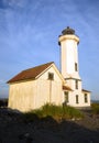 Point Wilson Nautical Lighthouse Puget Sound Fort Worden Royalty Free Stock Photo