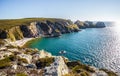 Pointe de Dinan, Crozon peninsula Royalty Free Stock Photo