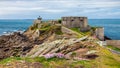 Pointe de Kermorvan, Kermovan Lighthouse, Brittany (Bretagne), F