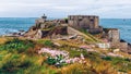 Pointe de Kermorvan, Kermovan Lighthouse, Brittany (Bretagne), F