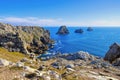 Pointe de Pen-Hir in Brittany Royalty Free Stock Photo