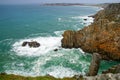 Pointe de Pen-Hir. Crozon peninsula, Brittany Royalty Free Stock Photo