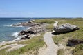 Pointe du Conguel at Quiberon peninsula in France Royalty Free Stock Photo