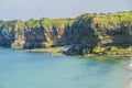 The pointe du Hoc Royalty Free Stock Photo