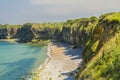 The pointe du Hoc Royalty Free Stock Photo