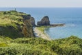 The pointe du Hoc Royalty Free Stock Photo