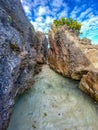 Pointe a Pomme, Cap Chevalier, Sainte-Anne, Martinique Royalty Free Stock Photo