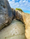 Pointe a Pomme, Cap Chevalier, Sainte-Anne, Martinique Royalty Free Stock Photo