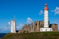 Pointe Saint-Mathieu with ruins of the Abbaye Saint-Mathieu de F