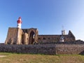 Pointe Saint Mathieu ruins and lighthouse - Plougonvelin, FinistÃÂ¨re, Brittany