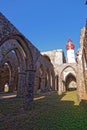 Pointe Saint Mathieu ruins and lighthouse - Plougonvelin, FinistÃÂ¨re, Brittany