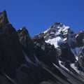 Pointed peaks near Thonak Tsho, Gokyo Valley