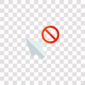 pointer icon sign and symbol. pointer color icon for website design and mobile app development. Simple Element from selection and Royalty Free Stock Photo