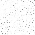 Pointillism low density seamless dots pattern. Abstract monochrome halftone. Just drop to swatches and enjoy EPS 10