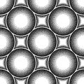 Pointillism seamless pattern