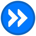 Pointing arrows Isolated Vector icon which can easily modify or edit Royalty Free Stock Photo