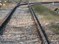 Changing tracks Royalty Free Stock Photo