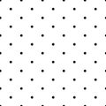Points seamless pattern. Dot texture. Polka dots background. Simple small geometric point. Dotted halftone. Abstract minimal dotty