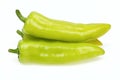 Pointy green peppers