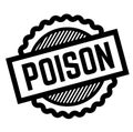 Poison black stamp