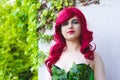 Poison Ivy from Batman cosplay