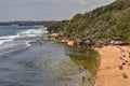 Pok Tunggal beach at southern area of Yogyakarta.