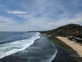 Pok Tunggal beach at southern area of Yogyakarta.