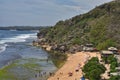 Pok Tunggal beach at southern area of Yogyakarta.