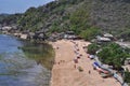 Pok Tunggal beach at southern area of Yogyakarta.