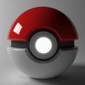 Pokeball - catch the pokemon! Royalty Free Stock Photo