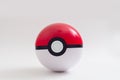 Pokeball on light background