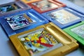 Pokemon complete GBA Collection Games closeup