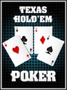 Poker banner Royalty Free Stock Photo