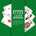 Poker black jack cards casino deck gambling